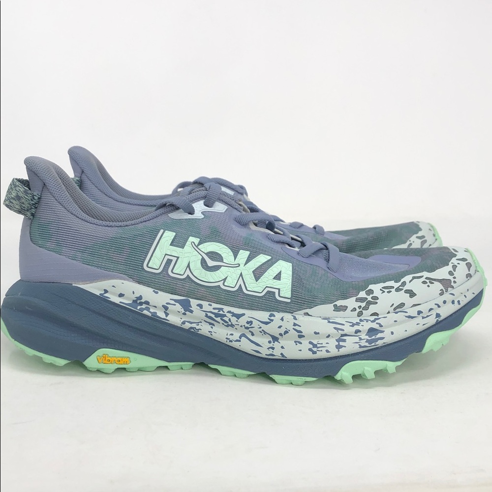 Hoka One One Speedgoat 6 Moonlight Thunder Women’s Trail Running Shoes - Size 9 - Picture 7 of 9